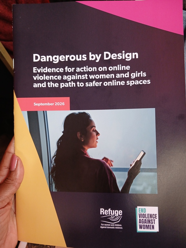Front cover of Dangerous by Design report