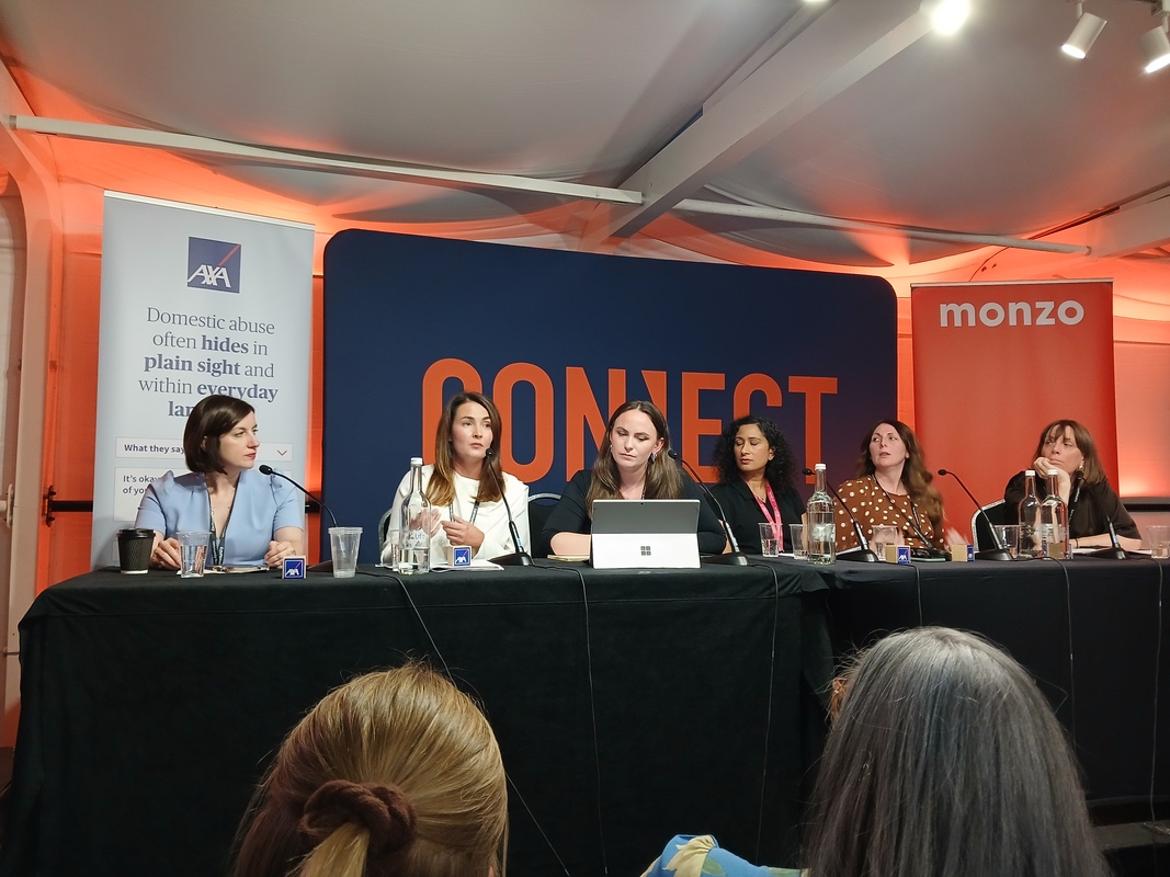 Panel discussion at Women's rally 