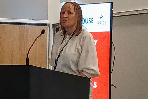 VAWG rally speaker