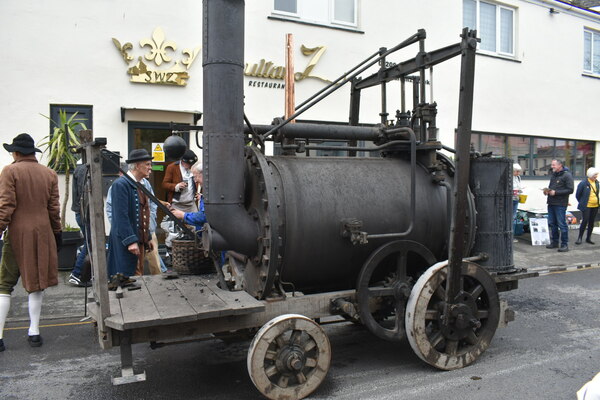 Puffing Devil at Camborne Trevithick Day