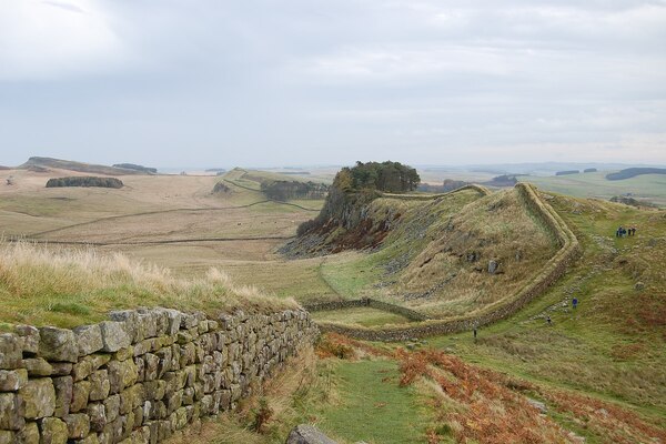 Photo of Hadrian's wall by Steven Fruitsmaak