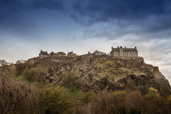 Photo of Edinburgh Castle by Michael D Beckwith