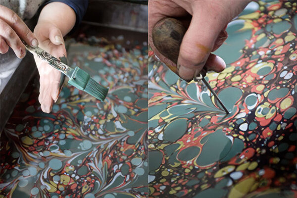 Victoria Hall Marbling