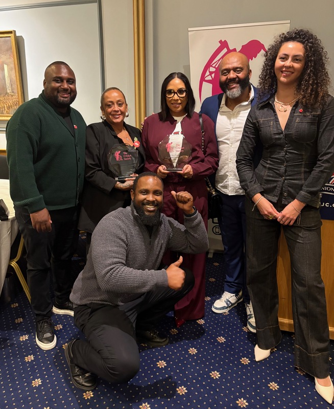 Jack Russell with Johnny Barclay, TCS President