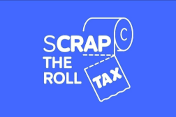scrap the roll tax logo