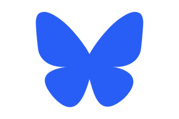 BlueSky logo link to account