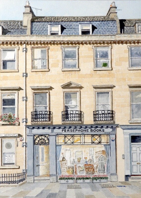 Persephone bookshop, George Street, Bath