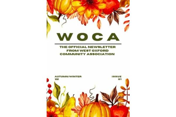 WOCA Newsletter front cover